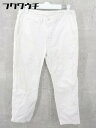 ◇ URBAN RESEARCH DOORS アーバンリサーチ コットン パンツ サイズ38 ホワイト レディース 【中古】