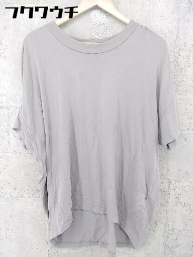 ◇ mercibeaucoup メルシーボークー 半袖 Tシャツ カットソー サイズ1 グレー レディース 【中古】 ◇ mercibeaucoup メルシーボークー 半袖 Tシャツ カットソー サイズ1 グレー レディース 【中古】
