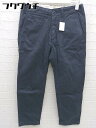 ◇ URBAN RESEARCH DOORS アーバン リサーチ ドアーズ コットン パンツ サイズ36 ネイビー レディース 【中古】