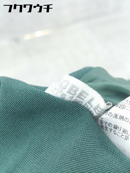 ◇ KOBE LETTUCE コウベレタス ウエストゴム 膝丈 プリーツ スカート グリーン レディース 【中古】
