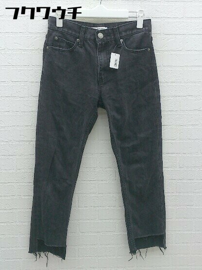 ◇ AZUL BY MOUSSY アズールバイマウジー デニム ジーンズ パンツ サイズ25 ブラック系 レディース 【中古】