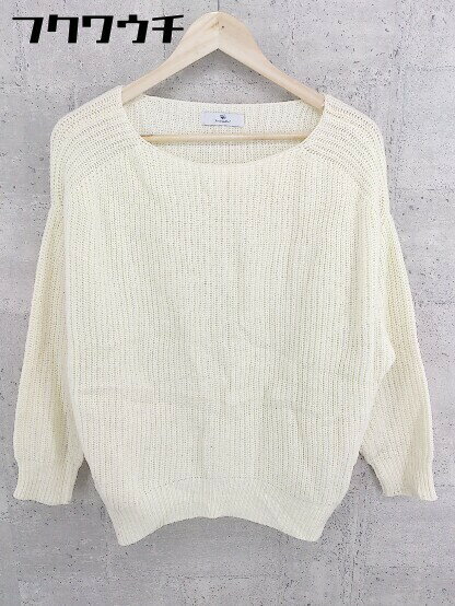 ◇ Sonny Label サニーレーベル URBAN RESEARCH 長袖 ニット セーター サイズF アイボリー系 レディース 【中古】 ◇ Sonny Label サニーレーベル URBAN RESEARCH 長袖 ニット セーター サイズF アイボリー系 レディース 【中古】