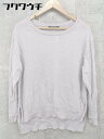 ◇ FONCE フォンセ ABAHOUSE ウール ニット 長袖 セーター ライトグレー レディース 【中古】(4)