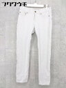 ◇ PLST プラステ パンツ サイズ25 ホワイト レディース 【中古】