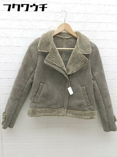 ◇ laboratory work ラボラトリーワーク ジップアップ 長袖 ジャケット サイズM ブラウン レディース 【中古】 ◇ laboratory work ラボラトリーワーク ジップアップ 長袖 ジャケット サイズM ブラウン レディース 【中古】