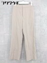 ◇ FONCE フォンセ パンツ サイズ34 ベージュ レディース 【中古】