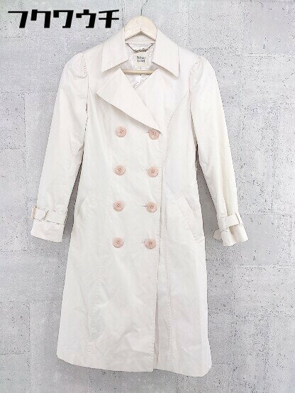 ◇ ◎ PRIVATE LABEL プライベートレーベル ウエストベルト付き トレンチ コート サイズS ライトベージュ系 レディース 【中古】