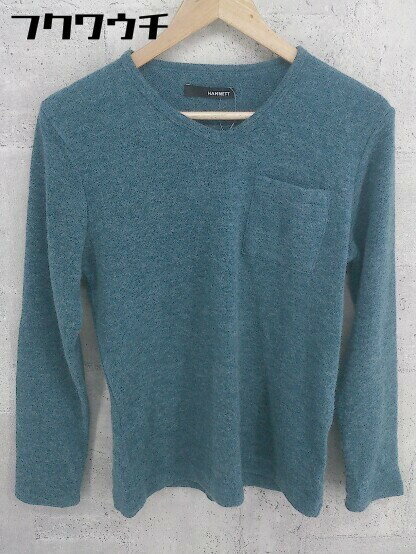 ◇ HAMNETT ハムネット 長袖 シャツ サイズS グリーン系 メンズ 【中古】