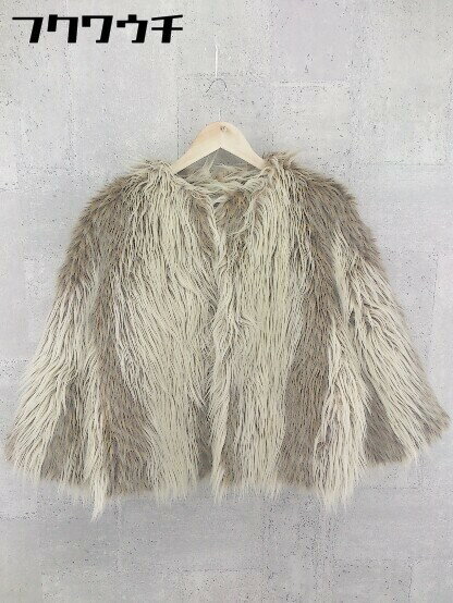 ■ NINE ナイン 長袖 ジャケット サイズF ブラウン系 レディース 【中古】