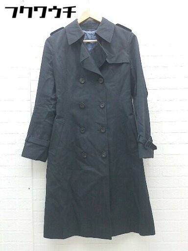 ◇ ◎ UNITED ARROWS ユナイテッドアローズ ベルト付き 長袖 コート サイズ40 ブラック レディース 【中古】 ◇ ◎ UNITED ARROWS ユナイテッドアローズ ベルト付き 長袖 コート サイズ40 ブラック レディース 【中古】