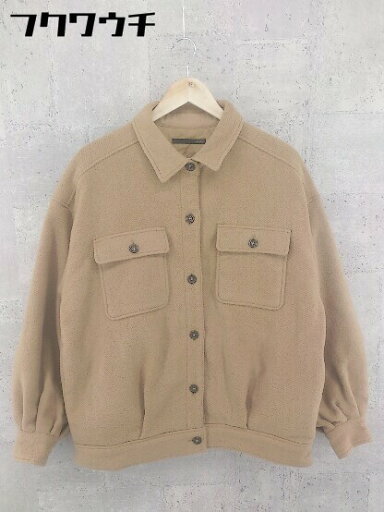 ■ Heather ヘザー 長袖 ジャケット サイズF ベージュ系 レディース 【中古】 ■ Heather ヘザー 長袖 ジャケット サイズF ベージュ系 レディース 【中古】