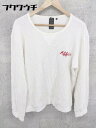 ◇ D/him ディーヒム 長袖 Tシャツ カットソー サイズ48 ホワイト メンズ 【中古】
