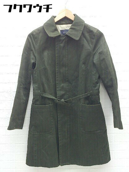 ■ MACPHEE マカフィー TOMORROWLAND 長袖 コート カーキ系 レディース 【中古】