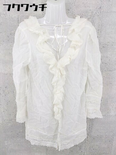 ◇ GREED グリード BLONDY ブロンディ 長袖 ミニ チュニック ワンピース サイズM ホワイト レディース 【中古】 ◇ GREED グリード BLONDY ブロンディ 長袖 ミニ チュニック ワンピース サイズM ホワイト レディース 【中古】