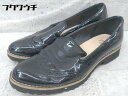 ◇ PICHE ABAHOUSE ピシェ アバハウス ローファー シューズ サイズ36 ブラック レディース 【中古】