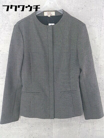 ◇ CdeC COUP DE CHANCE クードシャンス 長袖 ジャケット サイズ38 ブラック ホワイト レディース 【中古】