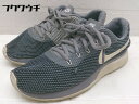 ◇ NIKE ナイキ TANJUN RACER 921668-003 スニーカー シューズ サイズ24cm グレー系 レディース 【中古】