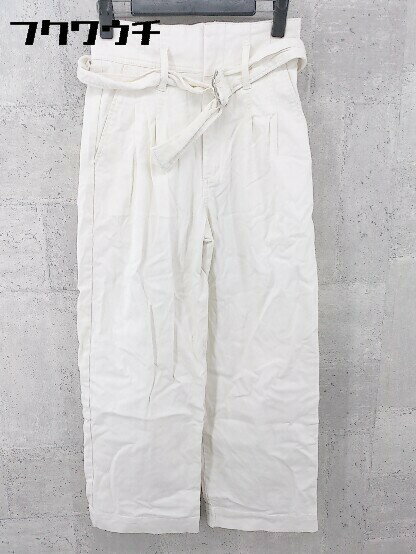 ◇ ◎ FREAK'S STORE フリークスストア ワイド パンツ サイズS オフホワイト レディース 【中古】