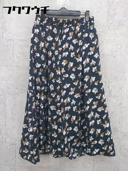 ◇ ciaopanic typy チャオパニックティピー 総柄 パンツ サイズ1 ネイビー系 レディース 【中古】