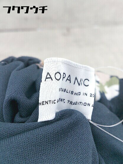 ◇ ciaopanic typy チャオパニックティピー 総柄 パンツ サイズ1 ネイビー系 レディース 【中古】