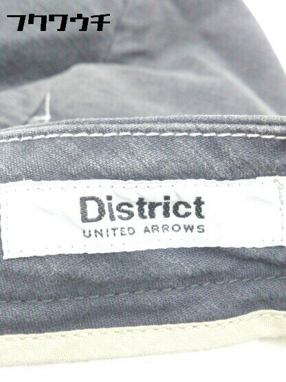 ◇ District UNITED ARROWS コットン パンツ サイズ42 ダークグレー系 メンズ 【中古】