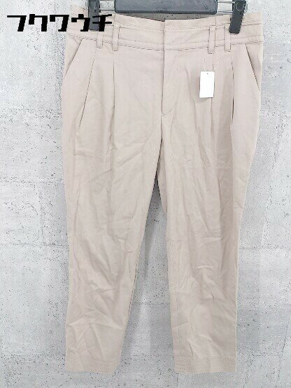 ◇ BODY DRESSING Deluxe ボディードレッシングデラックス ストレッチ パンツ サイズ38 ベージュ レディース 【中古】