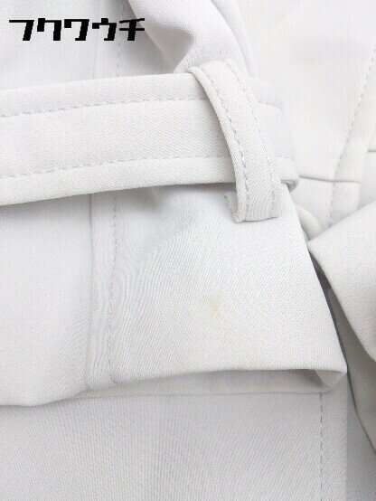 ◇ ◎ MISCH MASCH ミッシュマッシュ ウエストベルト付き トレンチ コート サイズ38 グレー レディース 【中古】