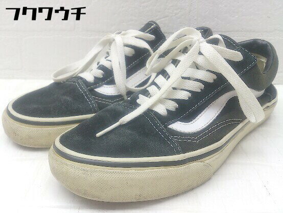 ◇ VANS バンズ OLD SKOOL エラ ERA スニーカー シューズ サイズ23cm ブラック ホワイト レディース 【中古】