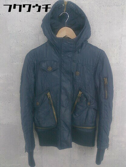 ■ MOUSSY マウジー 2way 長袖 ジャケット サイズ1 ブルー系 レディース 【中古】