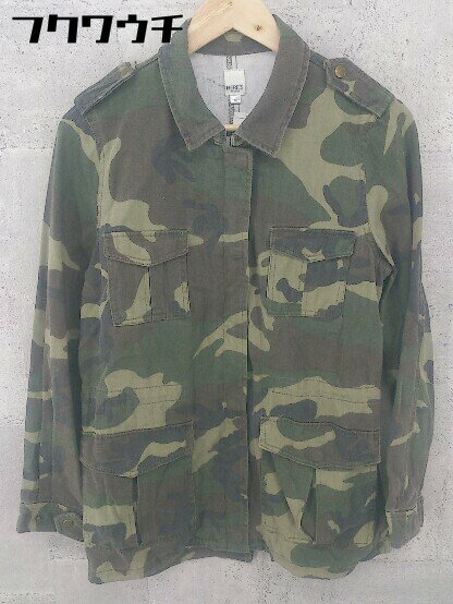◇ HERE'S ヒアーズ avenue　迷彩 カモフラ 長袖 ジャケット サイズM マルチ レディース 【中古】(4)