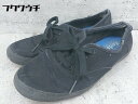 ◇ Keds ケッズ レースアップ スニーカー シューズ サイズ23.5? ブラック レディース 【中古】