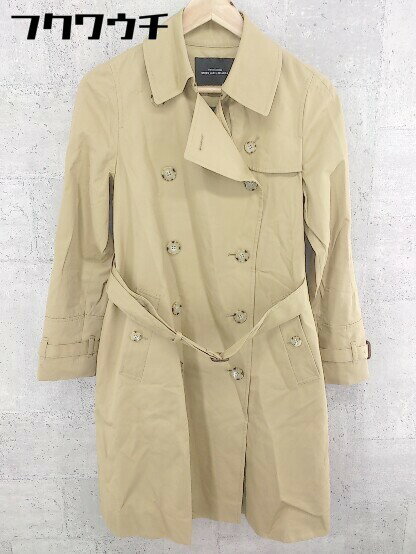 ◇ UNITED ARROWS green label relaxing ユナイテッドアローズ 長袖 トレンチ コート サイズ36 ブラウン レディース 【中古...