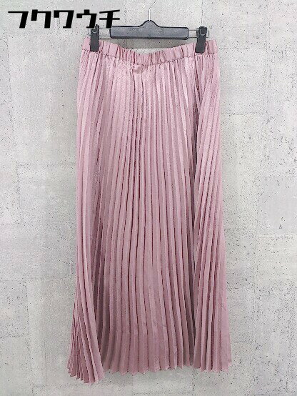 ◇ apart by lowrys アパート バイ ローリーズ ロング プリーツ スカート サイズLL ピンク レディース 【中古】