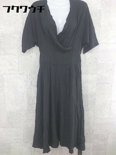◇ ◎ ABITOKYO アビトーキョー 半袖 膝下 ワンピース サイズ0 ブラック レディース 【中古】 ◇ ◎ ABITOKYO アビトーキョー 半袖 膝下 ワンピース サイズ0 ブラック レディース 【中古】