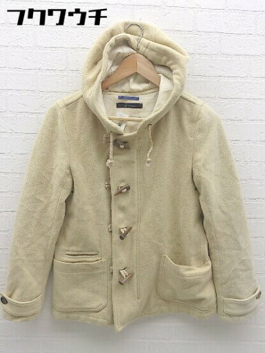 ■ Johnbull ジョンブル 長袖 ダッフル コート ベージュ メンズ 【中古】 ■ Johnbull ジョンブル 長袖 ダッフル コート ベージュ メンズ 【中古】