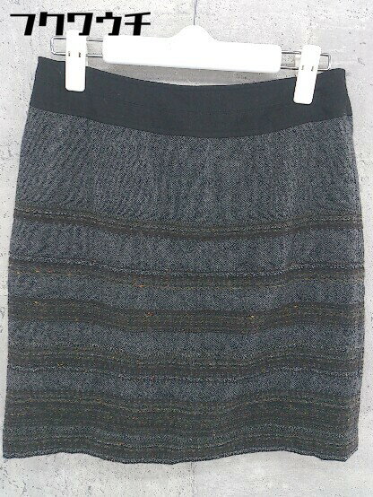 ◇ 23区 vingt trois arrondissements ミニ タイト スカート サイズ36 ブラック系 レディース 【中古】(4)