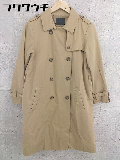 ■ KBF ケービーエフ 長袖 コート サイズOne ベージュ レディース 【中古】