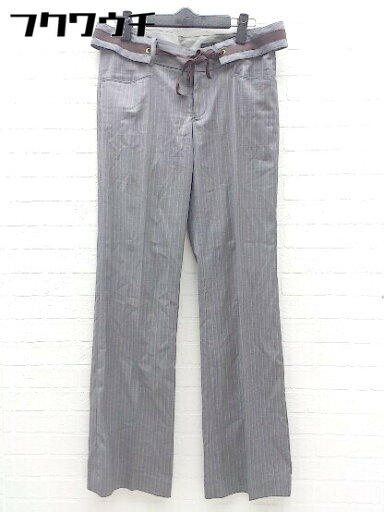 ◇ ◎ green label relaxing UNITED ARROWS ウエストリボン付 パンツ サイズ40 グレー レディース 【中古】 ◇ ◎ green label relaxing UNITED ARROWS ウエストリボン付 パンツ サイズ40 グレー レディース 【中古】
