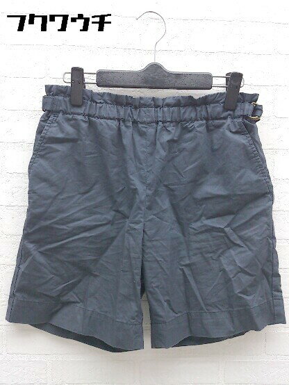 ◇ UNITED ARROWS TOKYO ユナイテッドアローズ ウエストゴム ハーフ パンツ サイズ36 ネイビー レディース 【中古】