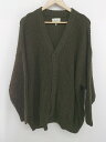 ◇ EMMA CLOTHES エマクローズ ニット カーディガン サイズM ブラウン メンズ E 【中古】