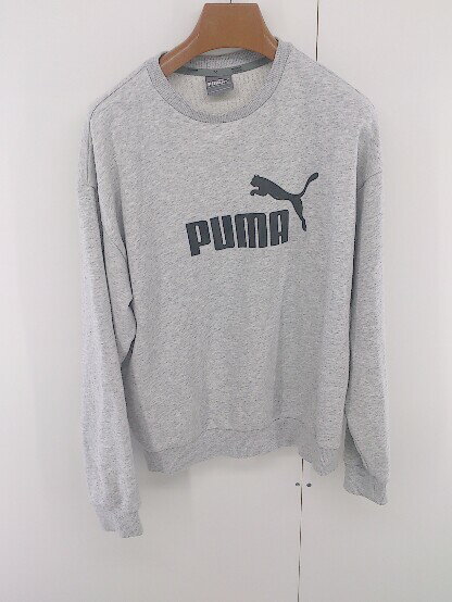 ◇ PUMA プーマ ロゴ プリント 長袖 