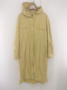 ◇ ◎ w closet ダブルクローゼット 長袖 膝下丈 パーカーワンピース サイズF マスタードイエロー系 レディース E 【中古】