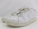 ◇ NIKE ナイキ CW2533-101 スニーカー シューズ サイズ 24.5 ホワイト レディース メンズ P 【中古】
