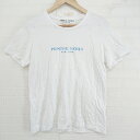 ◇ HUNTING WORLD ハンティングワールド 半袖 Tシャツ カットソー サイズL ホワイト ブルー系 レディース P 【中古】