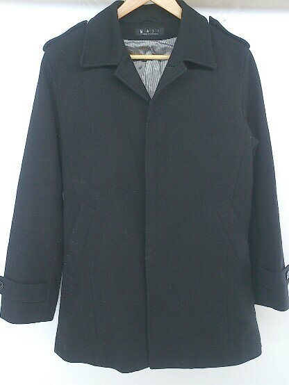 ◇ MAJI 長袖 コート サイズS ブラック メンズ E 【中古】