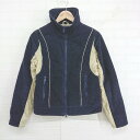 ◇ LDS エルディーエス 中綿 コーデュロイ 長袖 ジップアップ ジャケット ネイビー ベージュ レディース E 【中古】(4)