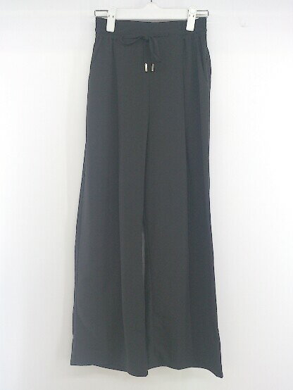 ◇ titivate ティティベイト ウエストゴム タック ワイド パンツ サイズ S ブラック レディース E 【中古】