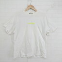 ◇ jouetie ジュエティ 半袖 Tシャツ カットソー サイズM ホワイト レディース E 【中古】