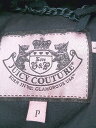 ◇ JUICY COUTURE ジューシークチュール 袖ジップ 長袖 ダウン コート サイズP ブラック レディース E 【中古】