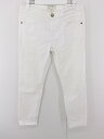 ◇ Current/Elliott カレントエリオット ジーンズ デニム パンツ サイズ24 ホワイト レディース E 【中古】